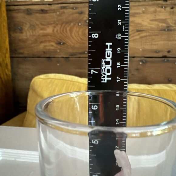 Two (2) Deep Eddy Bar Glasses 7.5” X 2” With Iconic Deep Eddy Girl - Picture 6 of 9